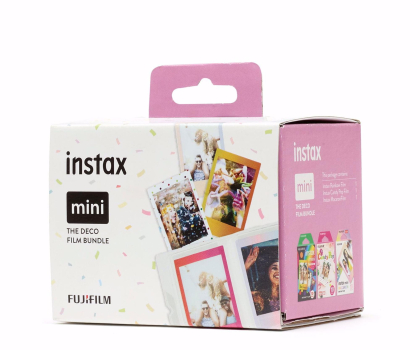 Wkład do aparatu Fujifilm Instax Mini Deco Film Bunde